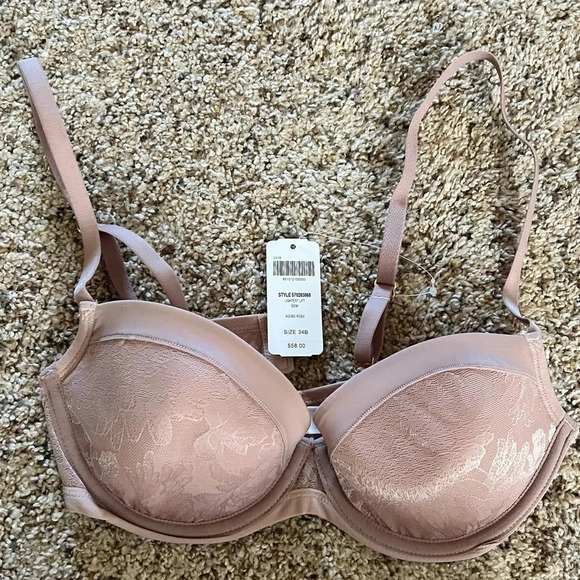 NWT Soma Lightest Lift Demi Bra in Adobe Rose, Size 34B - Picture 1 of 5